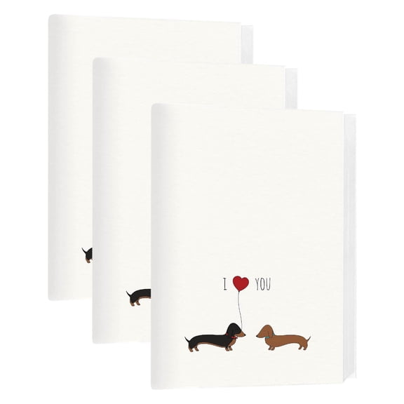 Dachshund Couple Gift Photo Album, Couples Gifts For Him And Her Photo Album Memory Book Keepsake For Family Wedding Anniversary Travel Vacation