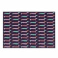 thumbnail image 1 of Dachshund Cutting Board, Sixties Inspired Color Palette Abstract Pet Puppies Pattern Funky Animals, Decorative Tempered Glass Cutting and Serving Board, Small Size, Multicolor, by Ambesonne, 1 of 1