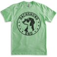 thumbnail image 1 of Dachshund Dad T-shirt, Unisex Men's Shirt, Dachshund Owner, Best Dog Dad Gift, Heather Apple Green, Large, 1 of 6