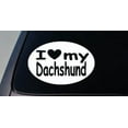 thumbnail image 1 of Dachshund Decal Sticker Car Window 6" *C396*, 1 of 1