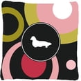 thumbnail image 1 of Dachshund Decorative Fabric Pillow 14 x 14 in., 1 of 1