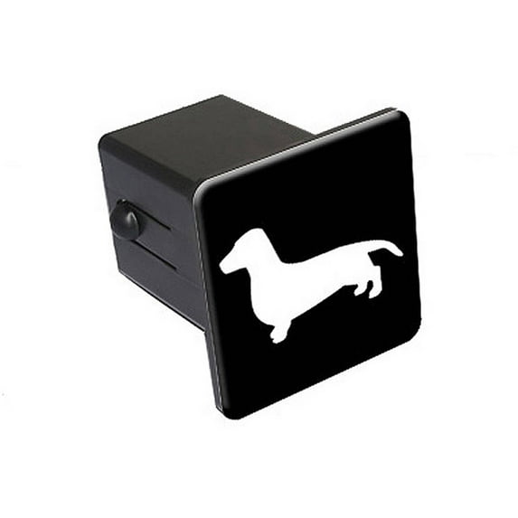 Dachshund, Dog 2" Tow Trailer Hitch Cover Plug Insert
