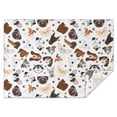 thumbnail image 1 of Dachshund Dog Boston Terrier Dog Rectangle Tablecloth 60"x84",Waterproof Polyester Rectangle Table Cloth, Wipeable Spillproof Polyester Tablecloth for Dining, Camping, Indoor and Outdoor, 1 of 5