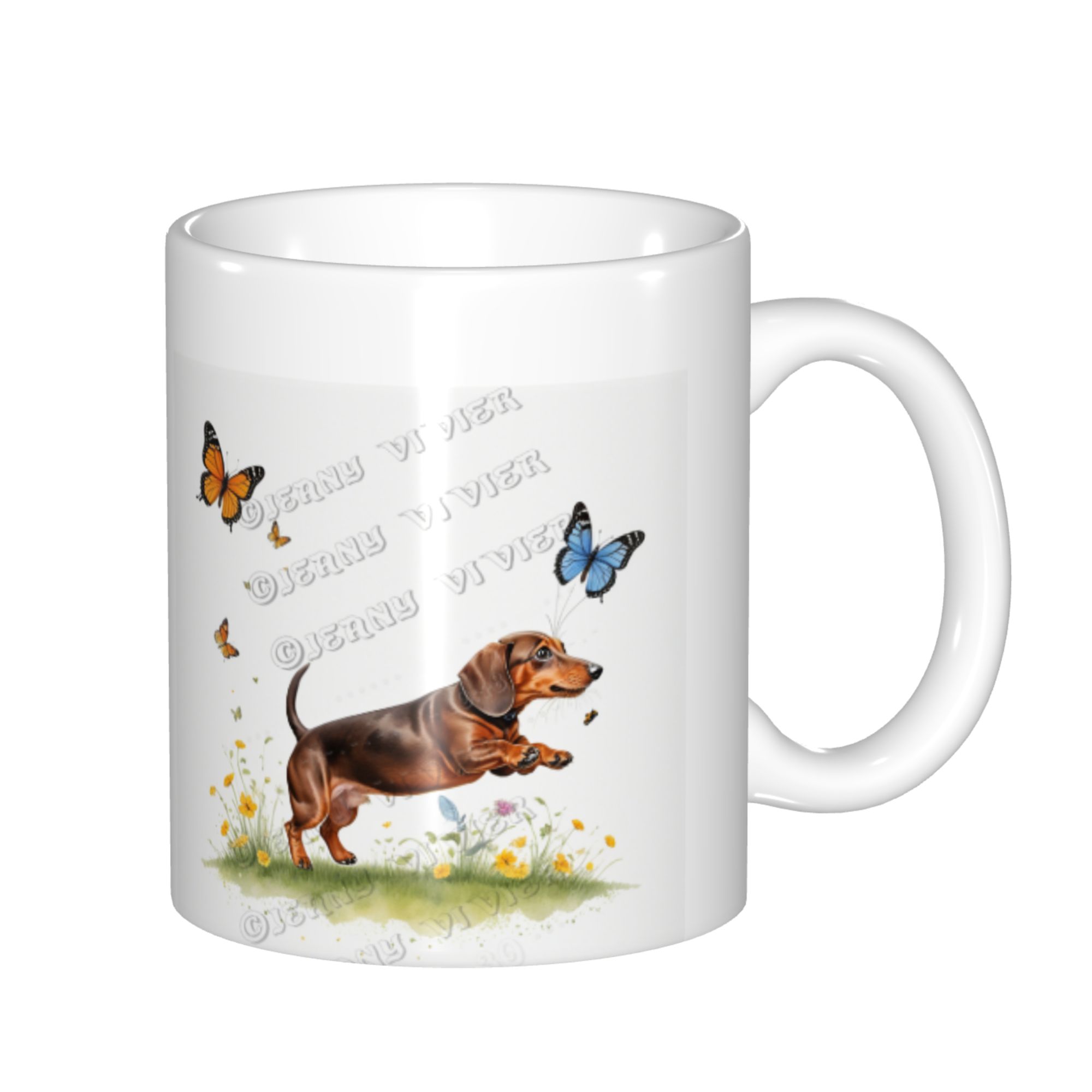 Dachshund Dog Coffee Mug, Dachshund Gifts for Dachshund Lovers — free download