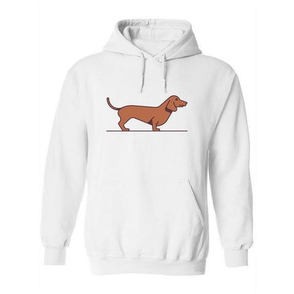 Dachshund Dog Design Hoodie Women -Image by Shutterstock, Female XX-Large