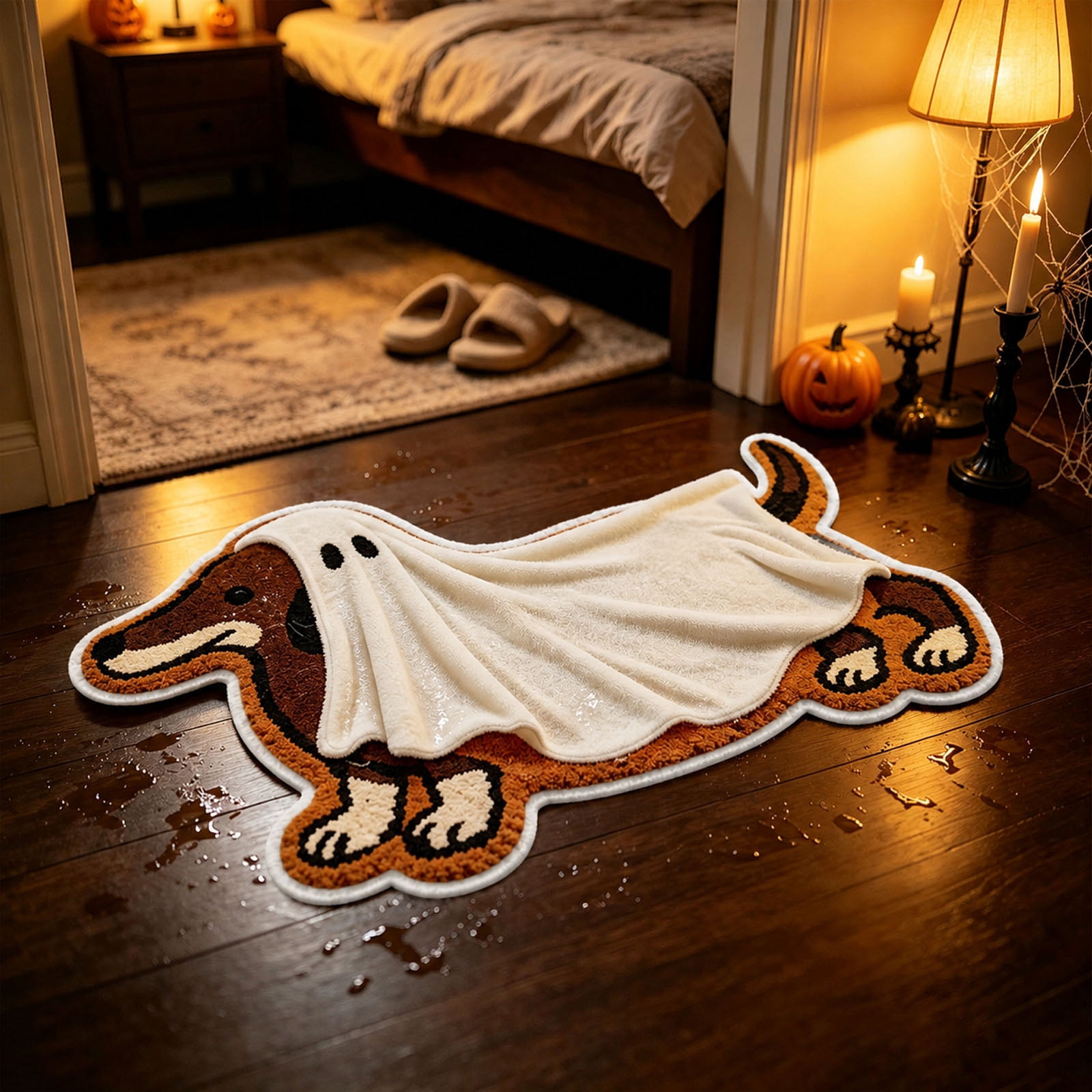 Dachshund Dog Door Mat, Funny Dachshund Doormat for Front Door Indoor