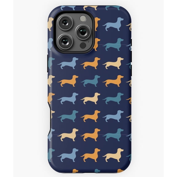 Dachshund Dog Doxie Sausage Wiener Phone Case for iPhone 16 15 14 13 12 11 Pro Max - Cool Phone M97