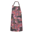 thumbnail image 1 of Dachshund Dog and Flower Floral Apron-Garden Aprons for Women with Pockets-Cotton Linen Waterproof Kitchen Cooking Gardening Aprons Adjustable for Kitchen,Cooking,BBQ and Salon 33x27 Inch, 1 of 7