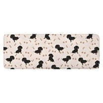 Dachshund Dog Kitchen Rug Mat,Kitchen Runner Rugs Non Skid Washable,Decorative Kitchen Floor Mats for Kitchen,Sink,Laundry,17"x47.2"