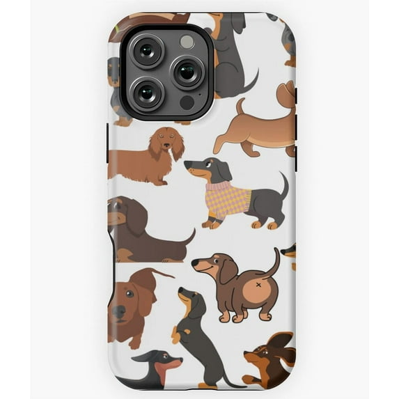 Dachshund Dog Lover Gift Doxie Phone Case for iPhone 16 15 14 13 12 11 Pro Max
