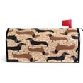 thumbnail image 1 of Dachshund Dog Magnetic Magnetic Mailbox Cover Standard Size for Garden Yard Outdoor Decorations-18 x 20.8", 1 of 5