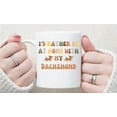 thumbnail image 1 of Dachshund Dog Mug, Funny Id Rather Be With My Dachshund Quote Cup, 1 of 5