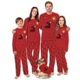 thumbnail image 1 of Dachshund Dog Pajamas Matching Owner And Family, Matching Christmas PJs With Pet, Plus Sizes, Side Pockets, 1 of 7