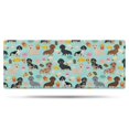 thumbnail image 1 of Dachshund Dog and Pizza Bathroom Rugs Mat,Non Slip Microfiber Bathroom Rug,Rubber Backing,Soft Bathroom Mats for Bathroom Floor,Tub and Shower,60x24in(150x60cm), 1 of 5