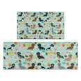 thumbnail image 1 of Dachshund Dog and Pizza Kitchen Rugs Sets Of 2,Anti Fatigue Kitchen Mat Rugs Non Slip Washable,Decorative Kitchen Floor Mats for Kitchen,Sink,Laundry,17"x30"+17"x47", 1 of 7