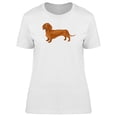 thumbnail image 1 of Dachshund Dog  T-Shirt Women -Image by Shutterstock, Female Medium, 1 of 2