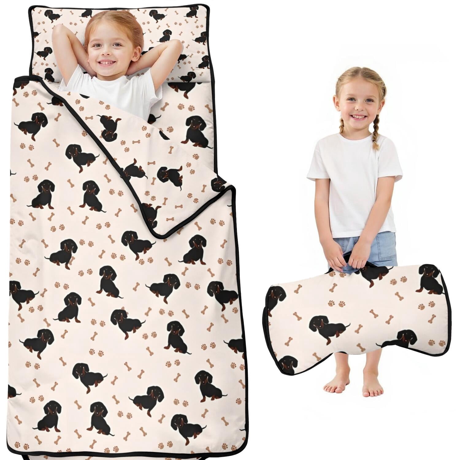 2 Pack Nap Mat With Pillow And Blanket For Toddlers, Nap Mats For Pres - View #6