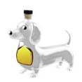 thumbnail image 1 of Dachshund Dog Whiskey Bottle – Fun Glass Dachshund Decanter, Unique Wine Bottle & Bar Decor for Home, 1 of 7