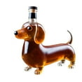 thumbnail image 1 of Dachshund Dog Whiskey Bottle, Funny Dachshund Whiskey Bottle, Animal Whiskey Glass Decanter for Bar Home Office Decor, 1 of 5