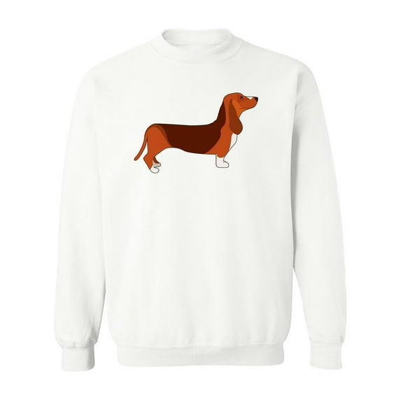 Dachshund Drawing Sweatshirt Women -SPIdeals Designs, Female 3X-Large