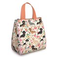 thumbnail image 1 of Dachshund and Flower Insulated Lunch Bag for Women & Adults,Large Portable Soft Cooler Lunch Bag,Thermal Food Storage Tote with Pearl Cotton,8.66L,8.75x5.75x9.5 Inch, 1 of 6