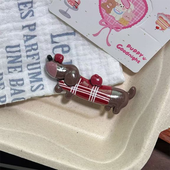 Dachshund Hair Claw Large Cartoon Cute Claw Clips Shark Clip Headwear Fashion Hair Accessories For Women Girls