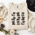 thumbnail image 1 of Dachshund Halloween Sweatshirt – Wiener Dog Fall Crewneck for Doxie Moms, 1 of 5