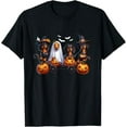 thumbnail image 1 of Dachshund Happy Halloweiner Funny Halloween Dogs Lover T-Shirt Shirts, 1 of 3