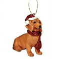 thumbnail image 1 of Dachshund Holiday Dog Ornament Sculpture, 1 of 1