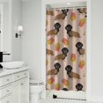 thumbnail image 1 of Dachshund Hotdog Fries Shower Curtain 36"x72" ,Bathroom Decorative Shower Curtains Set with 12 Hooks,Modern Waterproof Washable Shower Curtain, 1 of 6