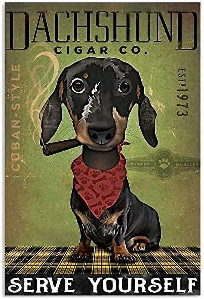 Dachshund Jigsaw Puzzles 300 Pieces for Adults A CigarSmoking