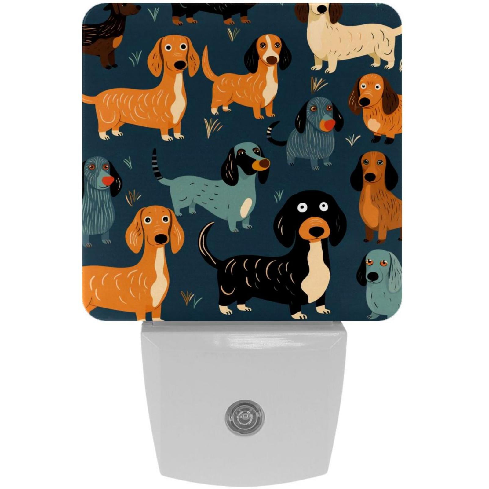 Dachshund LED Square Night Lights - Energy Efficient and Stylish ...