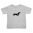 thumbnail image 1 of Dachshund Love Cute Toddler Tshirts for Boys Girls (Gray, 2T), 1 of 5
