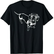 Dachshund Lover 2024 Gift Doxie Mom Dad Cute Wiener Dog T-Shirt