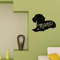 thumbnail image 1 of Dachshund Mama Silhouette - Metal Wall Art/Décor, 1 of 1