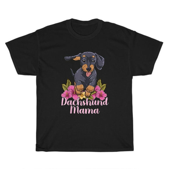 Dachshund Mama Mom Wiener Doxie Dog Pet Animal Lover T-Shirt Unisex Tee Gift NEW