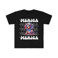 thumbnail image 1 of Dachshund 'Merica Patriotic T-Shirt Cute Doxie 4th of July Weiner Dog Shirt, 1 of 2