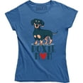 thumbnail image 1 of Dachshund Mom Doxie Wiener Dog Mama Pet Puppy Rescue Gift Women's T-Shirt, 1 of 4