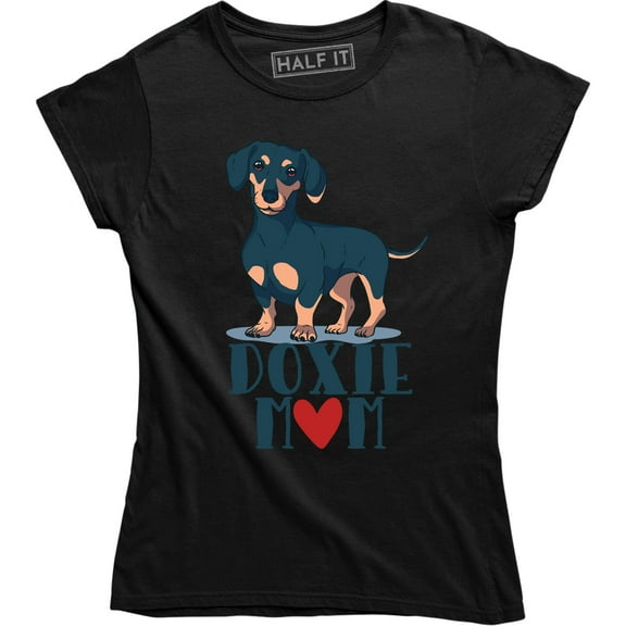 Dachshund Mom Doxie Wiener Dog Mama Pet Puppy Rescue Gift Women's T-Shirt