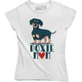 thumbnail image 1 of Dachshund Mom Doxie Wiener Dog Mama Pet Puppy Rescue Gift Women's T-Shirt, 1 of 4