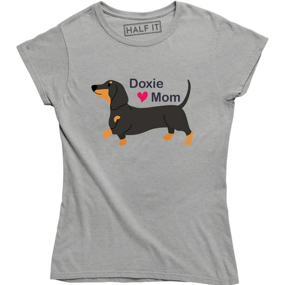 Dachshund Mom Doxie Wiener Dog Mama Pet Puppy Rescue Gift Women's Tee Shirt