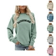 thumbnail image 1 of Dachshund Mom Sweatshirts for Women 2025 Long Sleeve Crewneck Wiener Dog Lover Sweatshirt Pullover Tops, 1 of 5