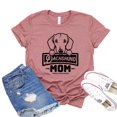 thumbnail image 1 of Dachshund Mom T-shirt Women's Animal Shirt Doxie Mama Tee Weiner Dog Gift Sausage Doggy Tshirt Paw Rescue Shirts, 1 of 3