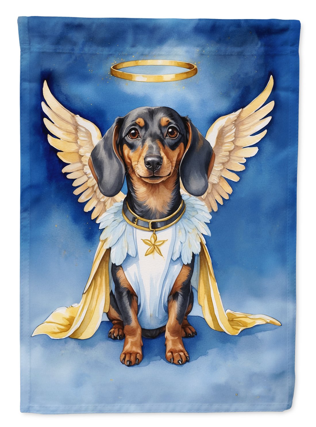 Dachshund My Angel House Flag 28 in x 40 in