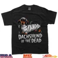 thumbnail image 1 of Dachshund Of Dead Halloween Mummy Dog T-Shirt, 1 of 2