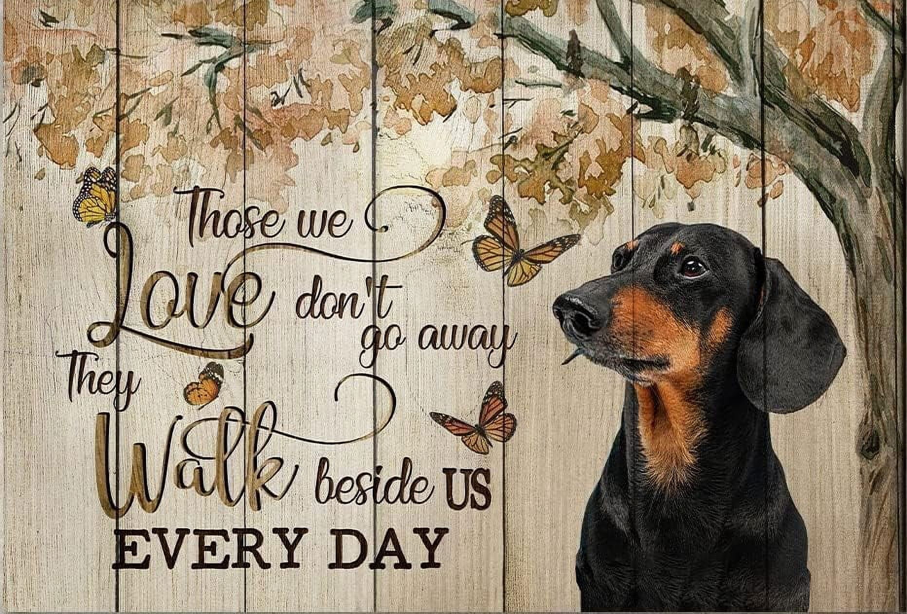 Dachshund Puzzle 500 Piece Jigsaw Puzzles for Adults -We Love Don't Go ...