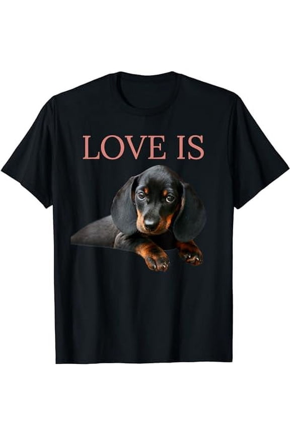 Dachshund Shirt Dog Mom Dad Men Women Kids Gift Doxie Tshirt T-Shirt