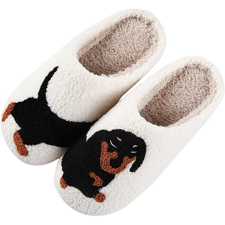 Dachshund Slippers for Women Chicken Slippers for Women Memory