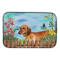 thumbnail image 1 of Dachshund Spring Dish Drying Mat, 1 of 7