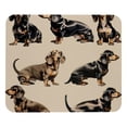 thumbnail image 1 of Dachshund Square 8.3x9.8 Inch Non-Slip Rubber Bottom Printed Mouse Pad, Gaming Mousepad for Office and Gaming, 1 of 6